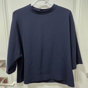 Uniqlo Navy Blouse